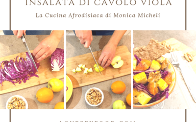 INSALATA INVERNALE DI CAVOLO VIOLA