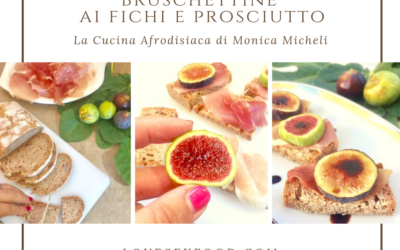 BRUSCHETTINE AI FICHI E PROSCIUTTO