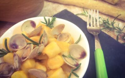 GNOCCHI ALLA ZUCCA E FRUTTI DI MARE