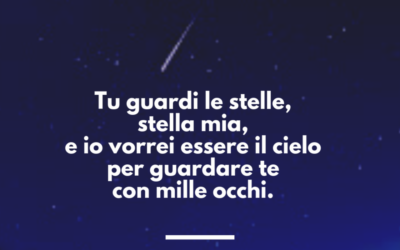 10 AGOSTO 2019: BUONE STELLE DA LOVE SEX & FOOD!